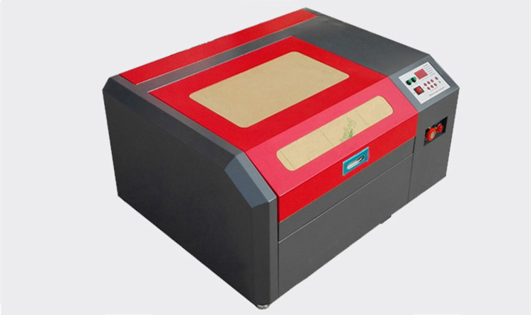 40×40大面積50Wレ-ザ-加工機昇降装置日本語ソフト付（ハニカムテーブル）フルセット