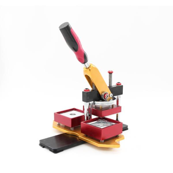 新品53×53mm正方形缶バッジマシーン