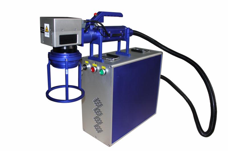 手持ちファイバーマーキング ファイバーマーカーキットフルセット日本語ソフト付 ファイバーレーザー20W 金属にマーキング　刻印